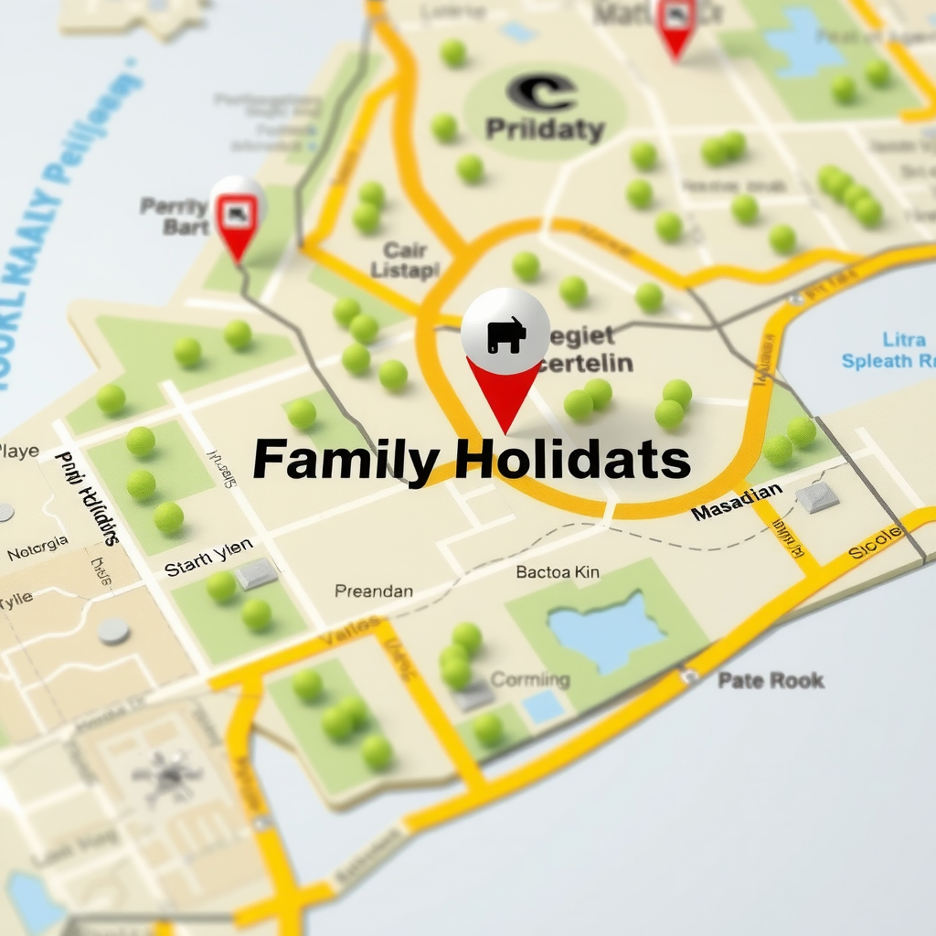 Map showing Family Holidays Dubai office location at Al Wasl Rd 78, Dubai, United Arab Emirates with surrounding area and landmarks