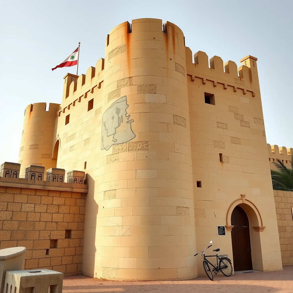 Al Fahidi Fort exterior showcasing historic fortress architecture with traditional defensive towers and weathered stone walls